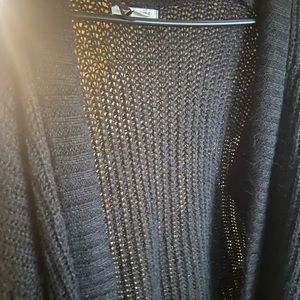 Black Americans eagle cardigan, size xs